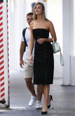 KARLIE KLOSS Heading to the David Jones Fashion Show in Sydney 01/31/2017