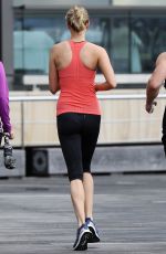 KARLIE KLOSS on the Set of a Photoshoot at Bondi Beach in Sydney 02/02/2017