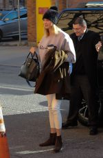 KARLIE KLOSS Out and About in New York 02/06/2017
