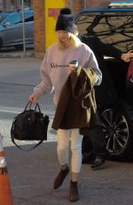 KARLIE KLOSS Out and About in New York 02/06/2017