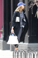 KARLIE KLOSS Out and About in New York 02/16/2017