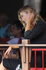 KARLIE KLOSS Out in Gustavia in St. Barths 02/13/2017