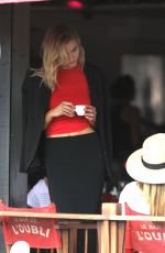 KARLIE KLOSS Out in Gustavia in St. Barths 02/13/2017