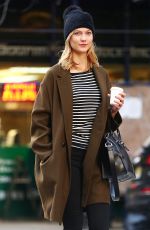 KARLIE KLOSS Out in New York 02/08/2017
