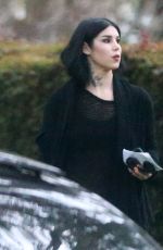 KAT VON D Out and About in Los Angeles 02/07/2017