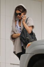 KATE BECKINSALE Leaves Sonya Dakar Skin Clinic in Beverly Hills 02/17/2017