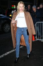 KATE BOSWORTH Arrives at Calvin Klein Fashion Show in New York 02/10/2017