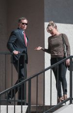 KATE HUDSON Out for Breakfast at Early World Restaurant in Brentwood 02/22/2017