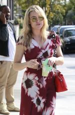 KATE HUDSON out for Lunch in West Hollywood 02/13/2017