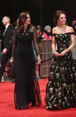 KATE MIDDLETON at Bafta 2017 Awards in London 02/12/2017