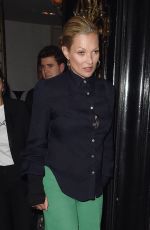 KATE MOSS Leaves Scott
