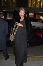 KATE MOSS Night Out in London 02/21/2017