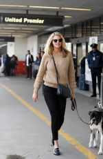 KATE UPTON at LAX Airport in Los Angeles 02/02/2017