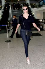 KATE UPTON at Los Angeles International Airport 02/10/2017