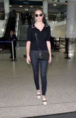 KATE UPTON at Los Angeles International Airport 02/10/2017