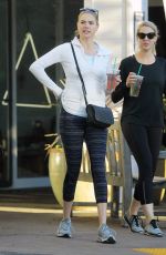 KATE UPTON in Leggings Out in Los Angeles 02/15/2017