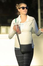 KATE UPTON in Leggings Out in Los Angeles 02/15/2017