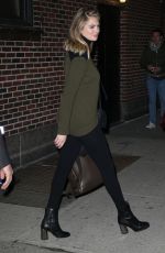KATE UPTON Leaves Late Show with Stephen Colbert in New York 02/21/2017