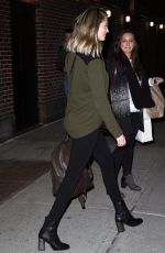 KATE UPTON Leaves Late Show with Stephen Colbert in New York 02/21/2017