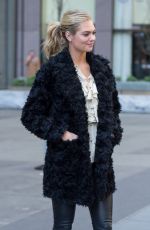 KATE UPTON Out and About in New York 02/16/2017