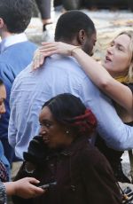 KATE WINSLET on the Set of 