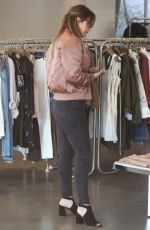 KATHARINE MCPHEE Shopping at Intermix in Beverly Hills 02/22/2017