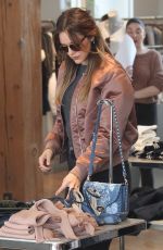 KATHARINE MCPHEE Shopping at Intermix in Beverly Hills 02/22/2017