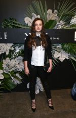 KATHERINE LANGFORD at ELLE, E! and Img New York Fashion Week Kick-off Party in New York 02/08/2017