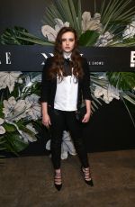 KATHERINE LANGFORD at ELLE, E! and Img New York Fashion Week Kick-off Party in New York 02/08/2017