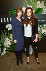 KATHERINE LANGFORD at ELLE, E! and Img New York Fashion Week Kick-off Party in New York 02/08/2017