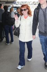 KATHY GRIFFIN at Los Angeles International Airport 02/02/2017