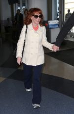 KATHY GRIFFIN at Los Angeles International Airport 02/02/2017