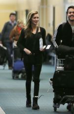 KATIE CASSIDY at Vancouver International Airport 02/16/2017