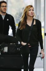 KATIE CASSIDY at Vancouver International Airport 02/16/2017