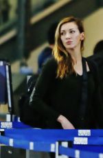 KATIE CASSIDY at Vancouver International Airport 02/16/2017