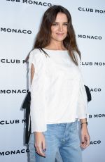 KATIE HOLMES at Club Monaco Fashion Presentation in New York 02/10/2017