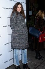 KATIE HOLMES at Club Monaco Fashion Presentation in New York 02/10/2017