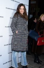 KATIE HOLMES at Club Monaco Fashion Presentation in New York 02/10/2017