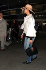 KATIE HOLMES at LAX Airport in Los Angeles 02/24/2017