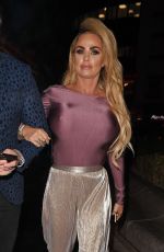KATIE PRICE Leaves Fifty Shades Darker Premiere in o\London 02/09/2017