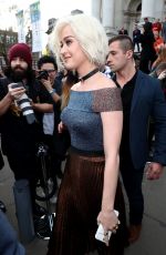 KATY PERRY Arrives at Christopher Kane Fashion Show at LFW in London 02/20/2017
