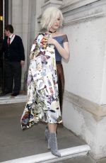KATY PERRY Arrives at Christopher Kane Fashion Show at LFW in London 02/20/2017