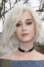 KATY PERRY Arrives at Christopher Kane Fashion Show at LFW in London 02/20/2017