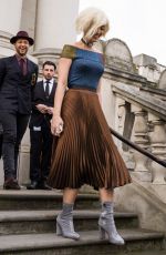 KATY PERRY Arrives at Christopher Kane Fashion Show at LFW in London 02/20/2017