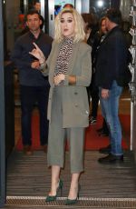 KATY PERRY at BBC Radio Studios in London 02/21/2017