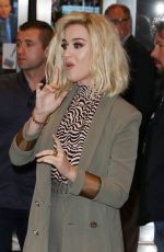 KATY PERRY at BBC Radio Studios in London 02/21/2017