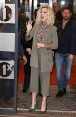KATY PERRY at BBC Radio Studios in London 02/21/2017