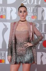 KATY PERRY at Brit Awards 2017 in London 02/22/2017