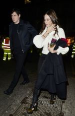 KAYA SCODELARIO Arrives at Burberry Fashion Show After Party in London 02/20/2017