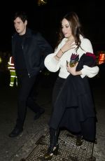 KAYA SCODELARIO Arrives at Burberry Fashion Show After Party in London 02/20/2017